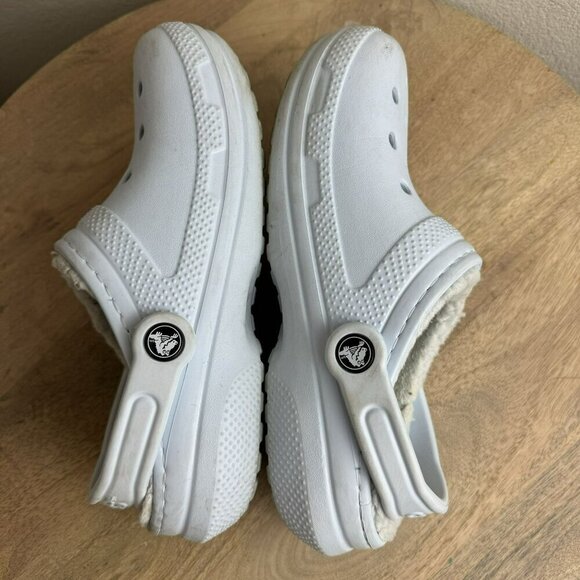 Crocs Classic Lined Clog Light Baby blue Womens‎ Size 6 Mens size 4 - Picture 5 of 8